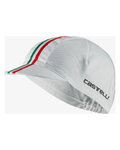 CASTELLI Kolesarska kapa - ITALIA CAP - bela