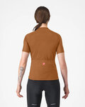 CASTELLI Kolesarski dres s kratkimi rokavi - LIBERA 2 - rjava