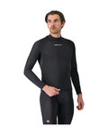 CASTELLI Kolesarska  majica z dolgimi rokavi - FLANDERS 2 LONG - črna