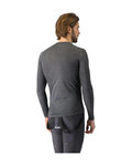 CASTELLI Kolesarska  majica z dolgimi rokavi - MEDIO BASE LAYER - siva