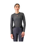 CASTELLI Kolesarska  majica z dolgimi rokavi - MEDIO BASE LAYER W - siva