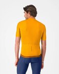 CASTELLI Kolesarski dres s kratkimi rokavi - ESPRESSO 2 - oranžna
