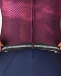 CASTELLI Kolesarski dres s kratkimi rokavi - CLIMBER'S A/C - bordo