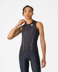 CASTELLI Kolesarski dres brez rokavov - ANIMA FLOW - črna