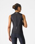 CASTELLI Kolesarski dres brez rokavov - ANIMA FLOW - črna