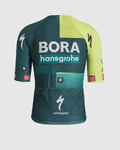 SPORTFUL Kolesarski dres s kratkimi rokavi - BORA HANSGROHE 2024 - svetlo zelena/zelena
