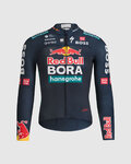 SPORTFUL Kolesarski dres z dolgimi rokavi poletni - RED BULL BORA - HANSGROHE THERMAL - modra