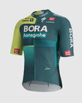 SPORTFUL Kolesarski dres s kratkimi rokavi - BORA 2024 - zelena/svetlo zelena