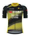 RAPIDGEAR Kolesarski dres s kratkimi rokavi - VISMA TDF25 REPLICA JERSEY - rumena/črna