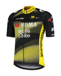 RAPIDGEAR Kolesarski dres s kratkimi rokavi - VISMA TDF25 REPLICA JERSEY - rumena/črna