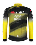 RAPIDGEAR Kolesarski dres z dolgimi rokavi poletni - VISMA TDF25 REPLICA JERSEY - rumena/črna