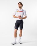 CASTELLI Kolesarski dres s kratkimi rokavi - GIRO109 COMPETIZIONE 4 - bela