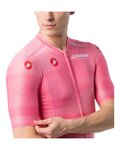 CASTELLI Kolesarski dres s kratkimi rokavi - GIRO109 COMPETIZIONE 4 - rožnata