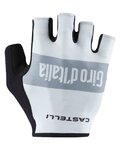 CASTELLI Kolesarske rokavice s kratkimi prsti - GIRO 3 - bela