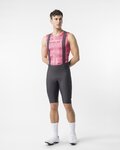 CASTELLI Kolesarska  majica brez rokavov - GAZZETTA DELLO SPORT - rožnata