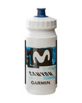 TACX Kolesarska steklenica za vodo - MOVISTAR 2025 - bela/črna
