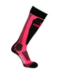 HAVEN Kolesarske  dokolenke - COMPRESSIVE SKI - črna/rožnata