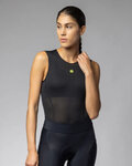 ALÉ Kolesarska  majica brez rokavov - VELO ACTIVE INTIMO - črna