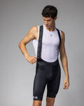 ALÉ Kolesarske kratke hlače z naramnicami - CORSA 2.0 PRAGMA - črna