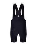 SANTINI Kolesarske kratke hlače z naramnicami - TOUR DE FRANCE - BIB SHORTS - črna
