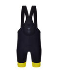 SANTINI Kolesarske kratke hlače z naramnicami - TOUR DE FRANCE - BIB SHORTS - črna