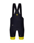 SANTINI Kolesarske kratke hlače z naramnicami - TOUR DE FRANCE - BIB SHORTS - črna