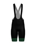 SANTINI Kolesarske kratke hlače z naramnicami - TOUR DE FRANCE - BIB SHORTS - črna