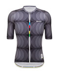 SANTINI Kolesarski dres s kratkimi rokavi - UCI BARCELONA 1973 - siva