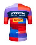 SANTINI Kolesarski dres s kratkimi rokavi - TREK FACTORY RACING 2025 - večbarvno