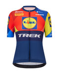 SANTINI Kolesarski dres s kratkimi rokavi - LIDL TREK 2025 - večbarvno