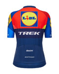 SANTINI Kolesarski dres s kratkimi rokavi - LIDL TREK 2025 - večbarvno
