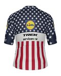 SANTINI Kolesarski dres s kratkimi rokavi - LIDL TREK 2026 NATIONAL CHAMPION US