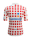 SANTINI Kolesarski dres s kratkimi rokavi - TOUR DE FRANCE - POLKA DOT JERSEY - večbarvno