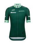 SANTINI Kolesarski dres s kratkimi rokavi - TOUR DE FRANCE - GREEN JERSEY - zelena