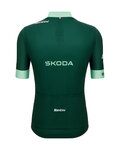 SANTINI Kolesarski dres s kratkimi rokavi - TOUR DE FRANCE - GREEN JERSEY - zelena