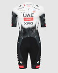 PISSEI Kolesarski kombinezon - UAE TEAM EMIRATES 2025 ROAD - črna/bela