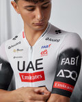 PISSEI Kolesarski kombinezon - UAE TEAM EMIRATES 2025 ROAD - črna/bela