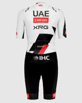 PISSEI Kolesarski kombinezon - UAE TEAM EMIRATES - XRG 2026 - črna/bela