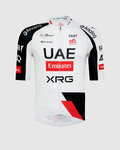 PISSEI Kolesarski dres s kratkimi rokavi - UAE TEAM EMIRATES - XRG 2026 REPLICA - bela/črna/rdeča