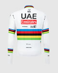 PISSEI Kolesarski dres z dolgimi rokavi zimski - UAE TEAM EMIRATES 2024 - večbarvno