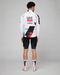 PISSEI Kolesarski dres z dolgimi rokavi poletni - UAE TEAM EMIRATES - XRG 2026 REPLICA - bela/rdeča/črna