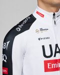 PISSEI Kolesarski dres z dolgimi rokavi poletni - UAE TEAM EMIRATES - XRG 2026 REPLICA - bela/rdeča/črna