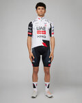 PISSEI Kolesarski brezrokavnik - UAE TEAM EMIRATES 2026 REPLICA - bela/rdeča/črna