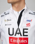 PISSEI Kolesarski brezrokavnik - UAE TEAM EMIRATES 2026 REPLICA - bela/rdeča/črna
