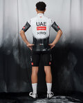 PISSEI Kolesarski brezrokavnik - UAE TEAM EMIRATES 2025 - bela/črna