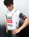 PISSEI Kolesarska  majica s kratkimi rokavi - UAE TEAM EMIRATES 2025  - bela/črna