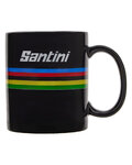 SANTINI skodelice - UCI WORLD CHAMPION MUG - črna