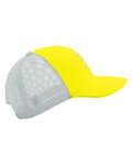 COMPRESSPORT Kolesarska kapa - TRUCKER CAP - rumena/siva