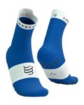 COMPRESSPORT Kolesarske klasične nogavice - PRO RACING SOCKS V4.0 RUN - modra