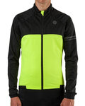 AGU Kolesarska  podaljšana jakna - ESSENTIAL HIVIS WNT - rumena/črna